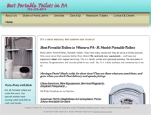 Tablet Screenshot of best-portable-toilets.com